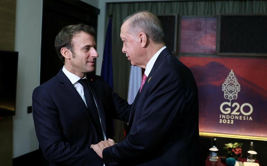 Makron və Ərdoğan Azərbaycanı müzakirə etdi -