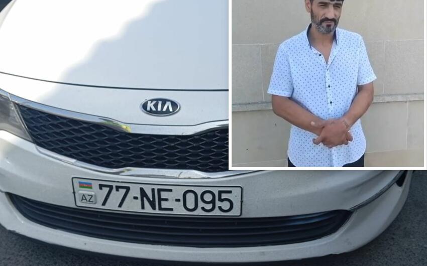 Bakıda narkotikin təsiri altında qəza törədən sürücü həbs edildi