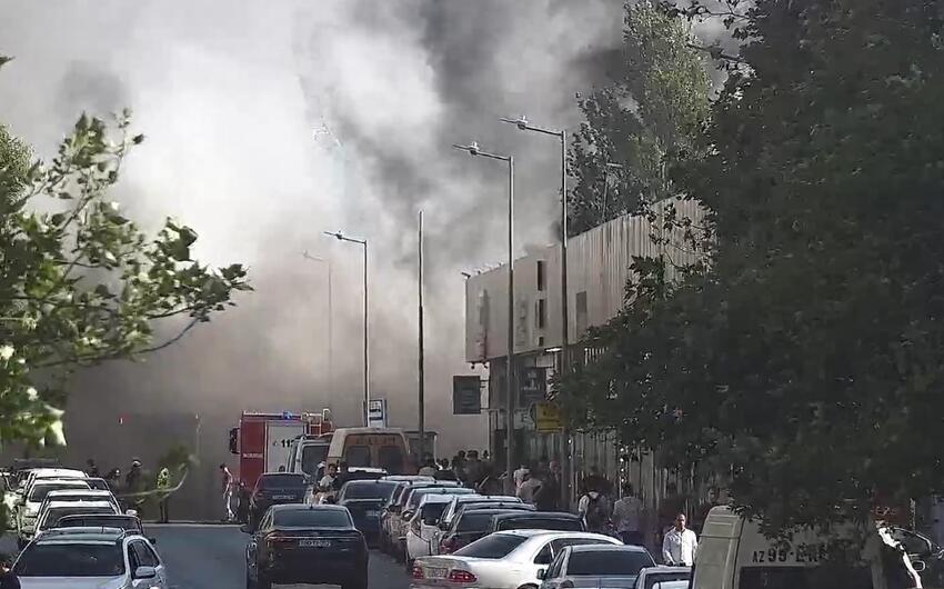 Xətai rayonunda yanğın söndürüldü -