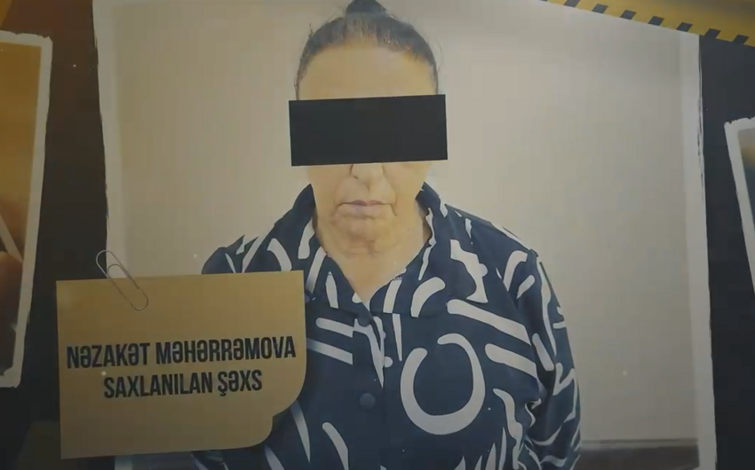 Şəhid ailələrinə, qazilərə "yardım edən" Nəzakət Məhərrəmova saxlanıldı