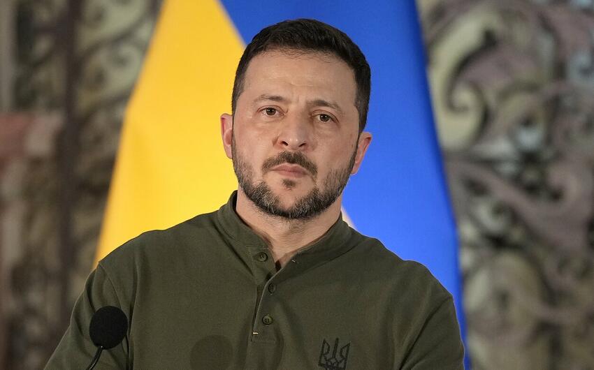 Volodimir Zelenski İlham Əliyevə təşəkkür etdi
