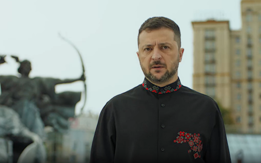 Zelenski: Bu məqsəd naminə yaşamağa dəyər