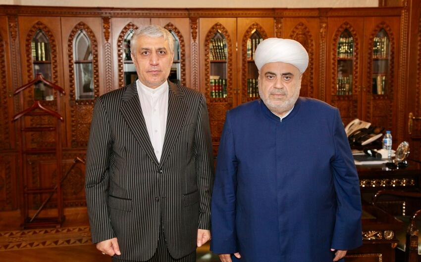 QMİ sədri İranın yeni səfiri ilə görüşdü -