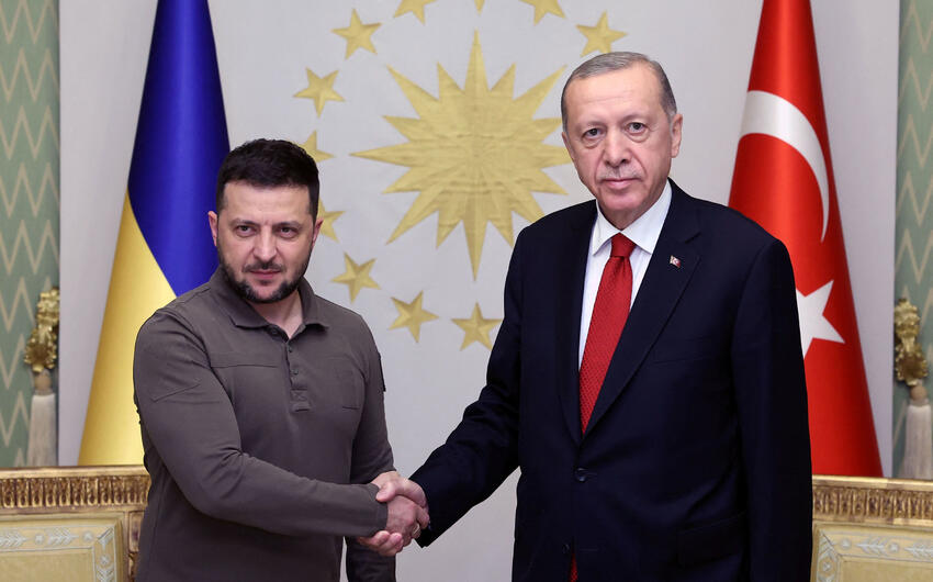 Ərdoğan və Zelenski arasında telefon danışığı oldu