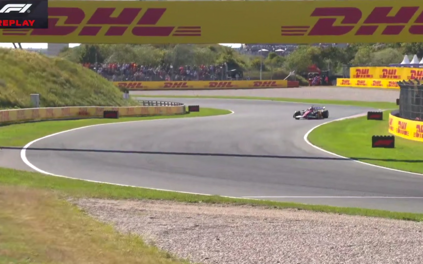 Formula 1 yarışında tülkü hamını təəccübləndirdi -