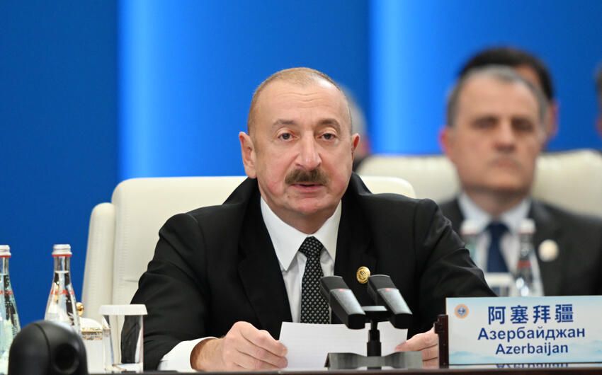 İlham Əliyev: Azərbaycan-Çin əlaqələri son iki ildə keyfiyyətcə yeni mərhələyə yüksəlib