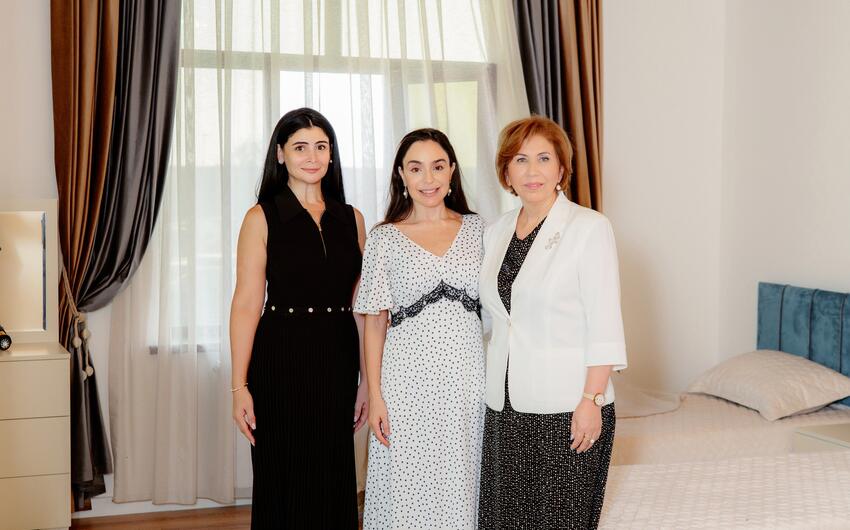 Leyla Əliyeva "Tut Əlimdən” Uşaqlar üçün Sosial Reabilitasiya Mərkəzi ilə tanış oldu -