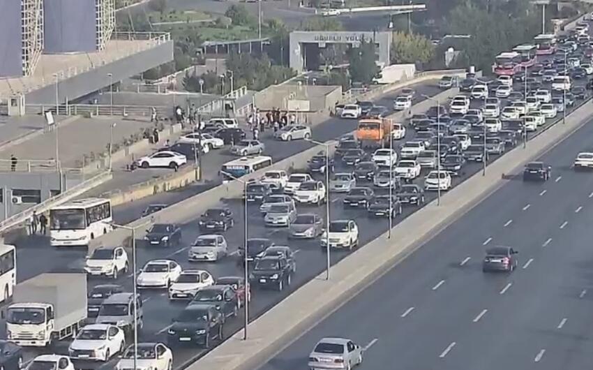 Bakıda bu yollarda sıxlıq var -