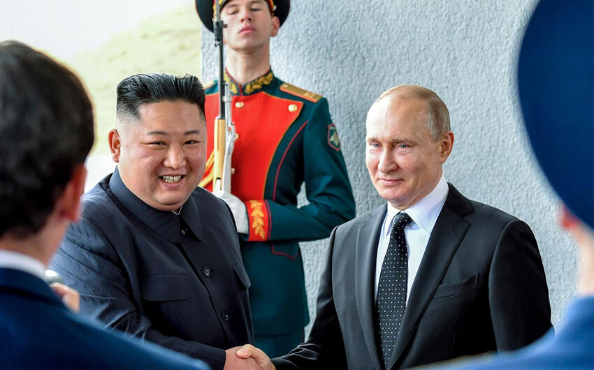 Putin Çində Kim Çen Inla görüşdü