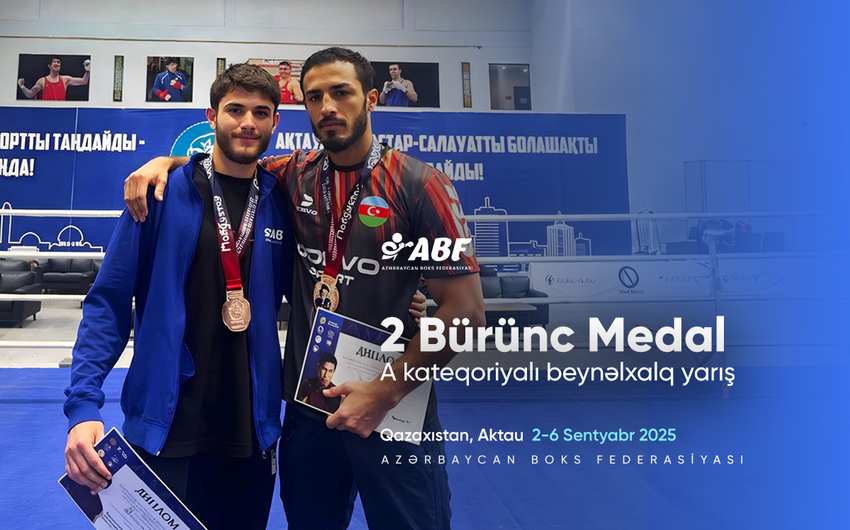 Azərbaycan boksçuları Aktauda beynəlxalq turnirdə 2 medal qazandılar