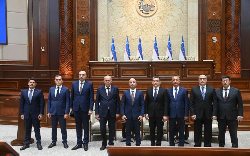Milli Məclisin nümayəndə heyəti Özbəkistana səfər edib