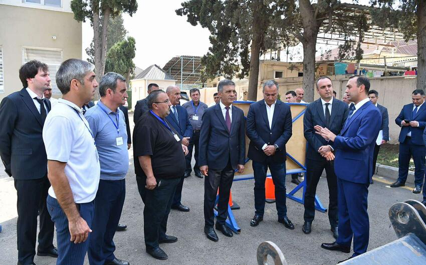 III MDB Oyunları ilə əlaqədar Gəncə şəhərinin su təchizatına baxış keçirilib -