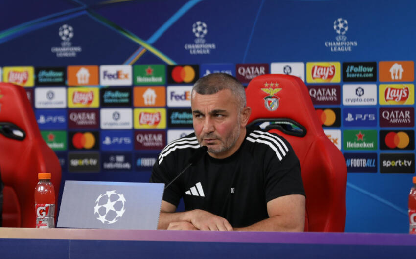 Qurban Qurbanov: Futbolçularımın “Benfika”ya qarşı yaxşı oynayacaqlarına inanıram