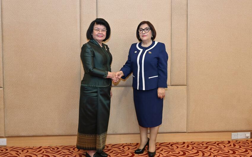 Sahibə Qafarova Kamboca Milli Assambleyasının sədri ilə görüşüb