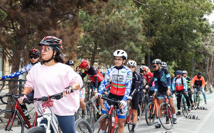 "Avropa Mobillik Həftəsi" çərçivəsində veloyürüş keçirildi