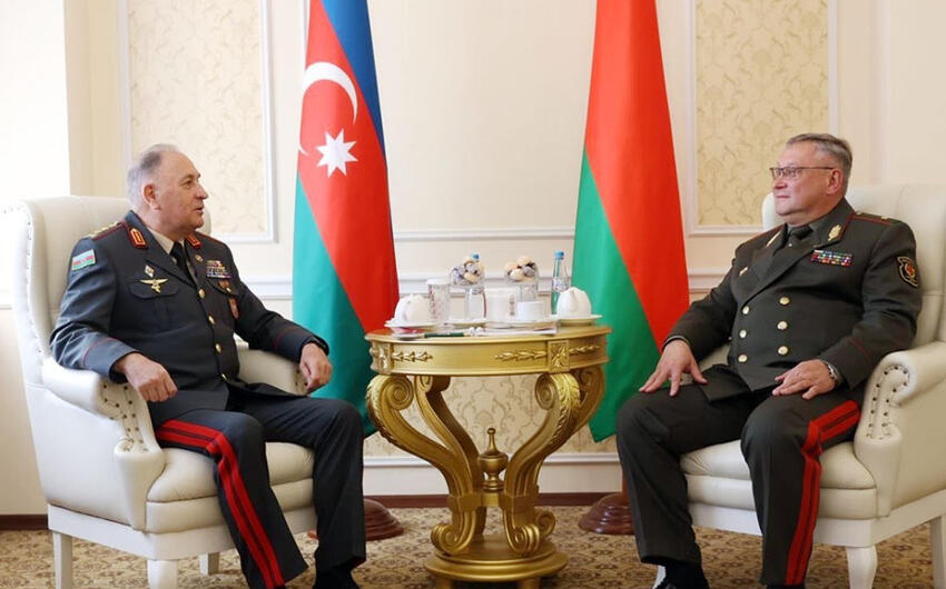 Kərim Vəliyev belaruslu həmkarı ilə görüşdü -