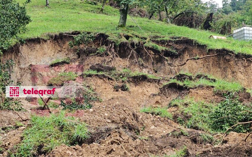 Astarada torpaq sürüşməsi: "Baxdım, gördüm, palçıq otağa dolur" -