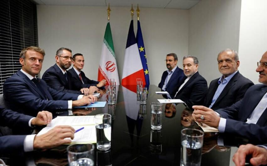 Makron Pezeşkianla görüşəcək