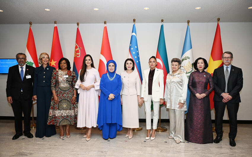 Mehriban Əliyeva BMT Baş Assambleyası çərçivəsində xüsusi sessiyada iştirak etdi