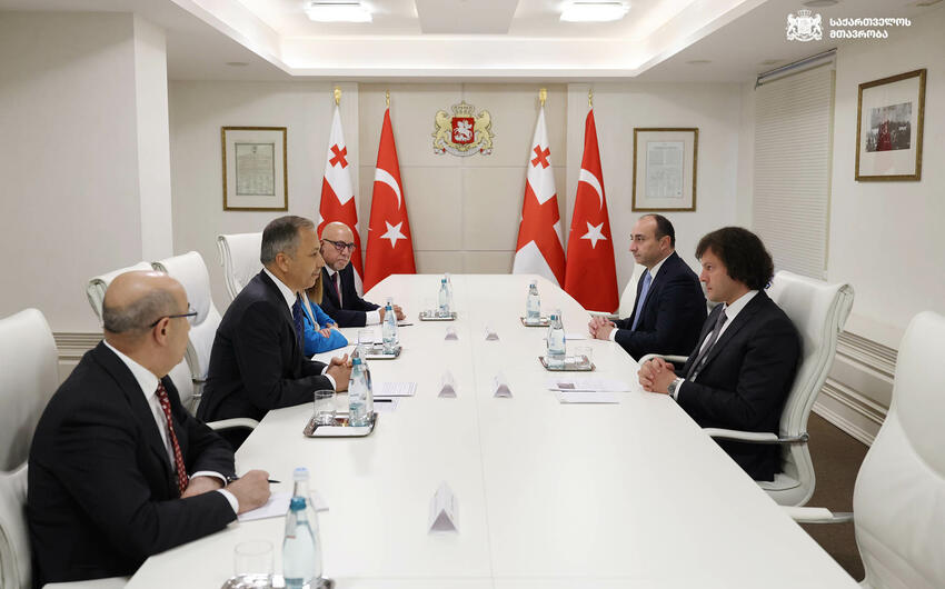 Kobaxidze türkiyəli nazirlə regional prosesləri müzakirə etdi