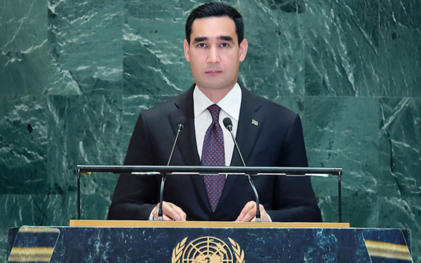 Türkmənistan Prezidenti BMT-yə təkliflər verdi