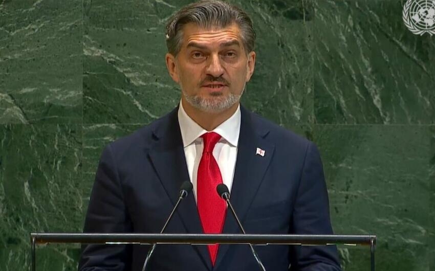 Kavelaşvili BMT tribunasından Gürcüstana ləyaqətli rəftar tələb etdi