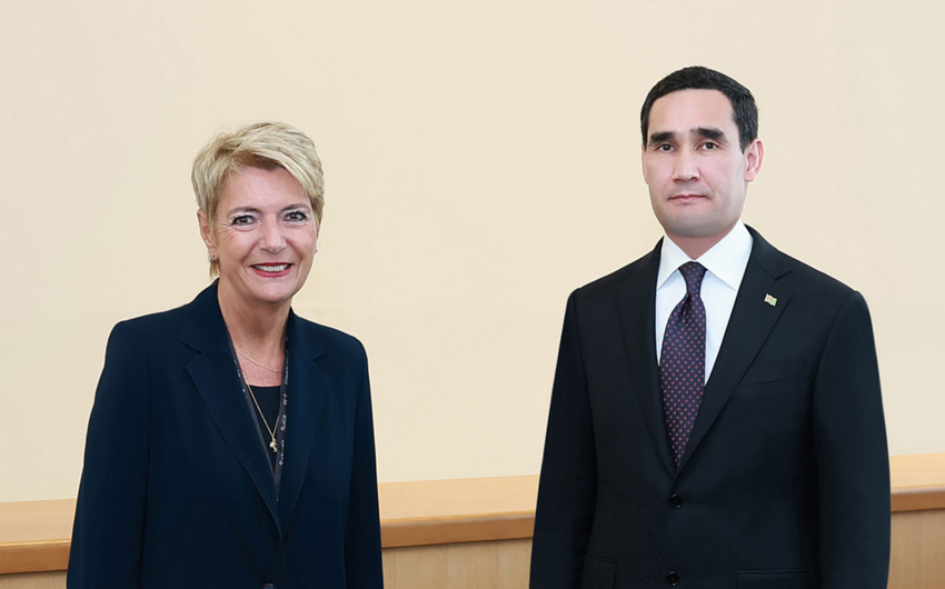 Türkmənistan və İsveçrə üç sahədə əməkdaşlıq edəcək