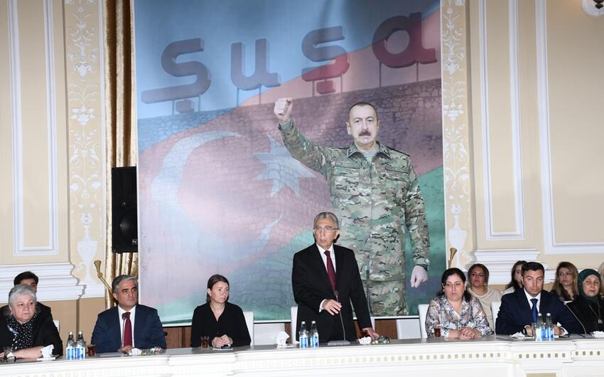Bakı Şəhər İcra Hakimiyyətində şəhid ailələri ilə görüş keçirilib -