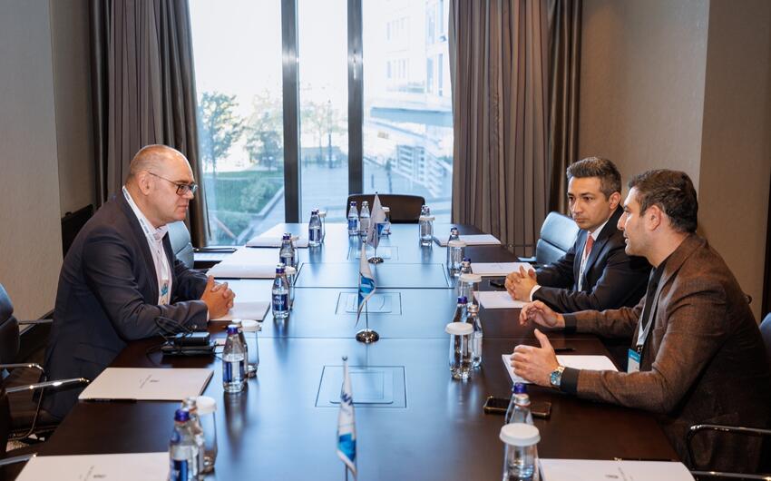 Milli Depozit Mərkəzi ilə "Clearstream" arasında əməkdaşlıq müzakirə edildi