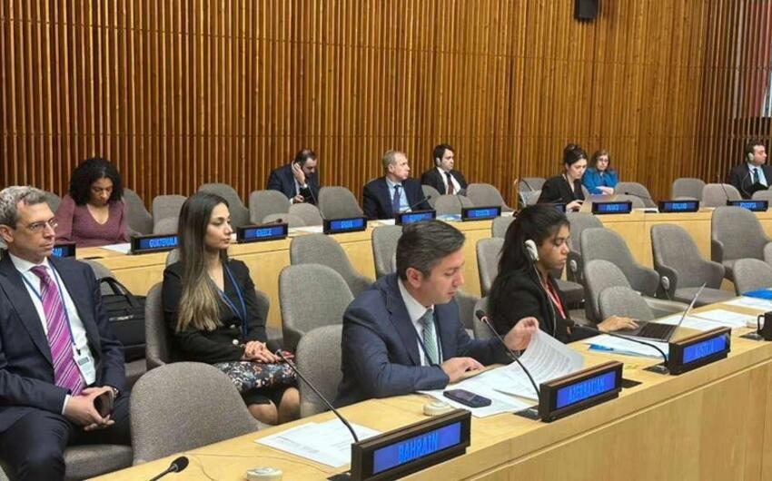 BMT iclasında Azərbaycanın milli bəyanatı səsləndirildi