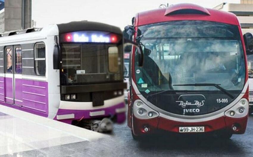Metro və avtobusdan istifadə tarifləri artdı