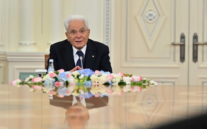 Qazaxıstanda İtaliya Prezidentinə “Dostluq” ordeni verildi