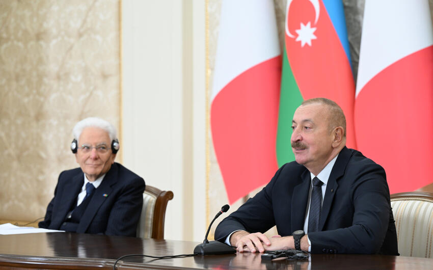 Prezident: İtaliya hər zaman Azərbaycanın Avropa İttifaqı ilə əlaqələrinin inkişafına dəstək verib