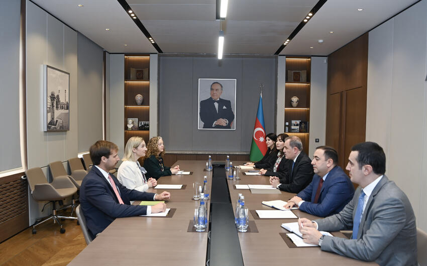 Ceyhun Bayramov ABŞ Dövlət Departamenti rəsmiləri ilə görüşdü -