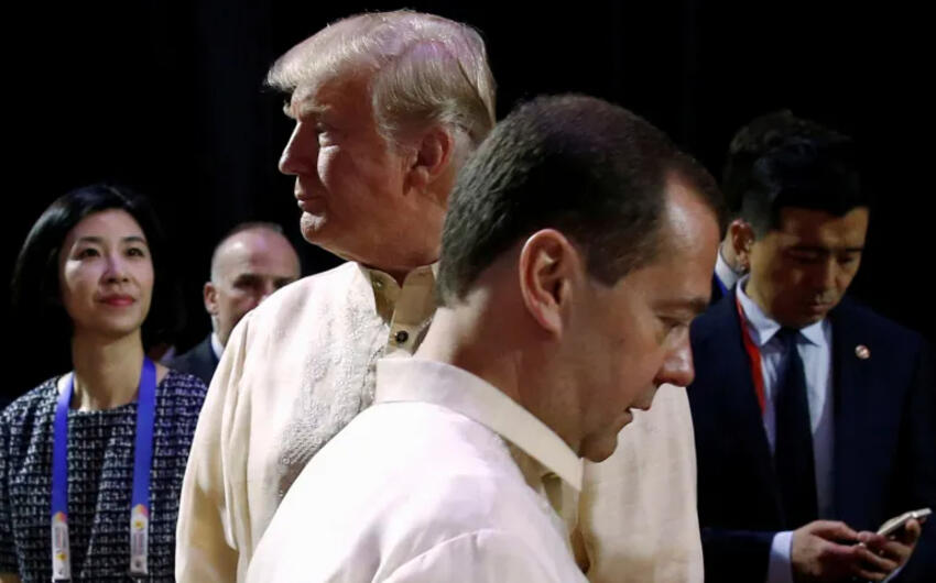 Medvedev Trampı ələ saldı