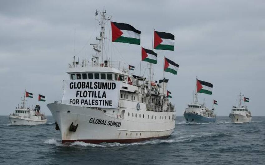 “Greenpeace” Qəzzaya yaxınlaşan Qlobal Sumud Flotilyasını qorumağa çağırdı