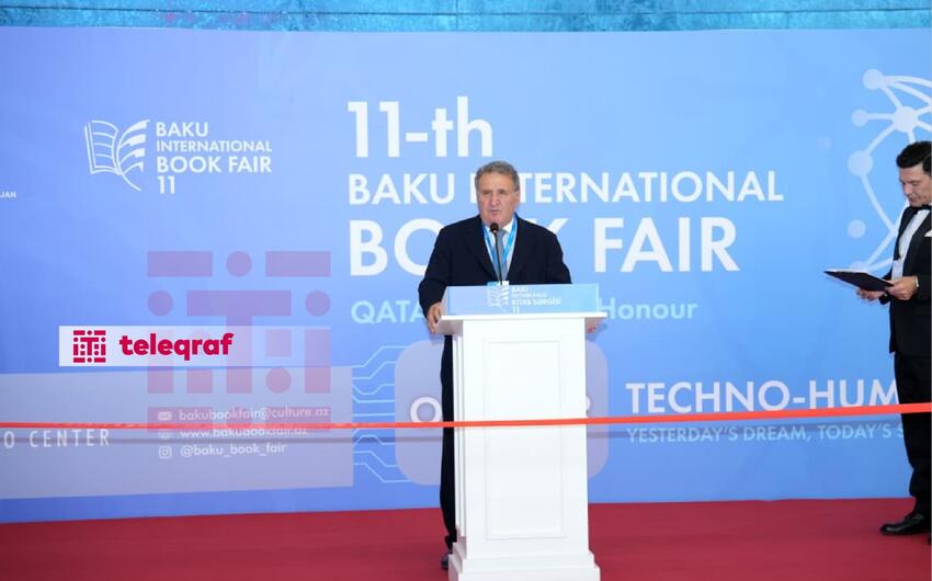 XI Bakı Beynəlxalq kitab sərgisinin açılış mərasimi keçirilib
