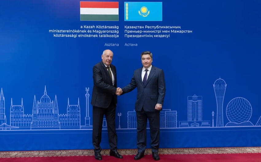 Qazaxıstan və Macarıstan əməkdaşlığı gücləndirir