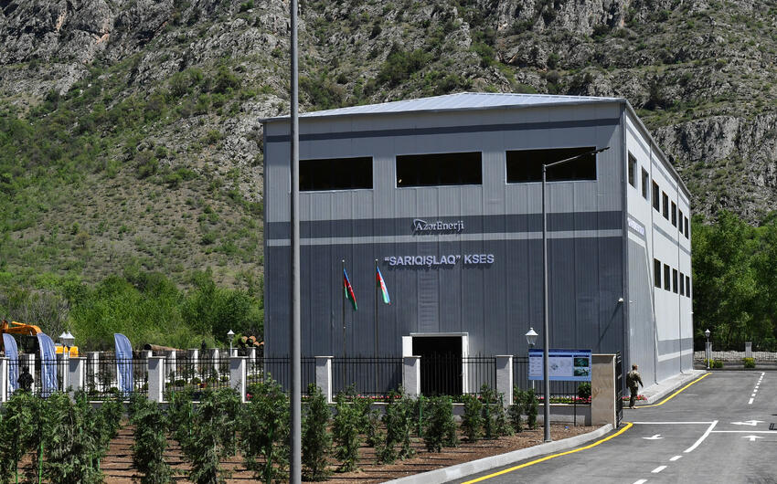 "Sarıqışlaq" KSES-də indiyədək istehsal edilən enerjinin həcmi açıqlandı