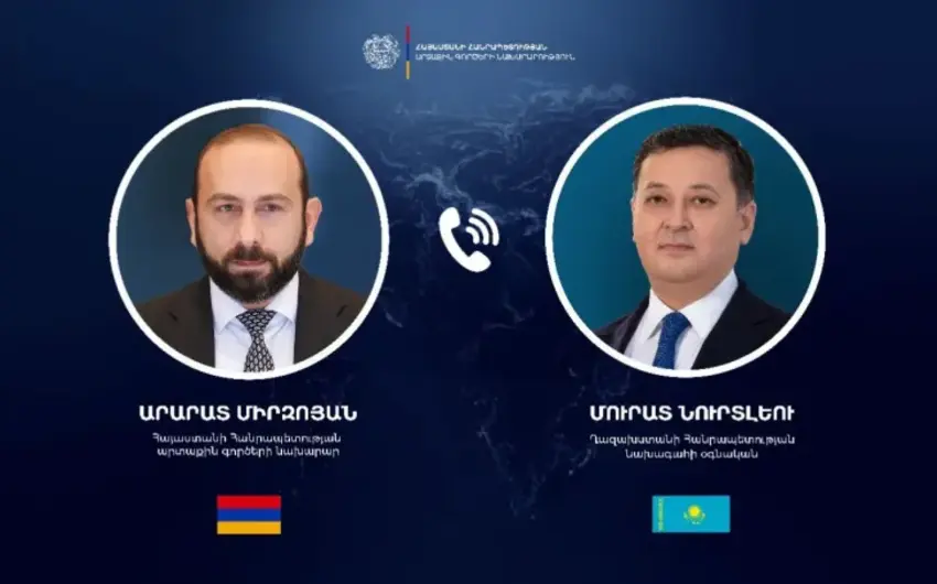 Qazaxıstan və Ermənistan strateji tərəfdaşlığı müzakirə etdi
