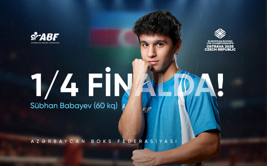 Sübhan Babayev Avropa çempionatına qələbə ilə başladı
