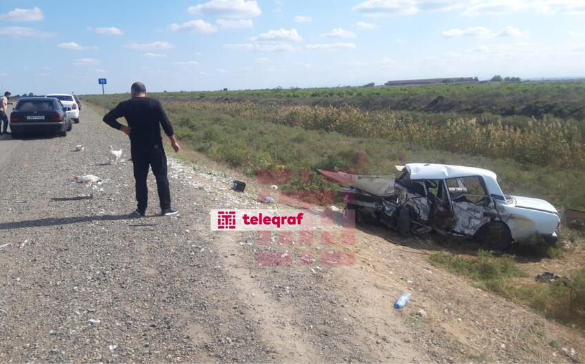 Biləsuvarda ağır yol qəzası –