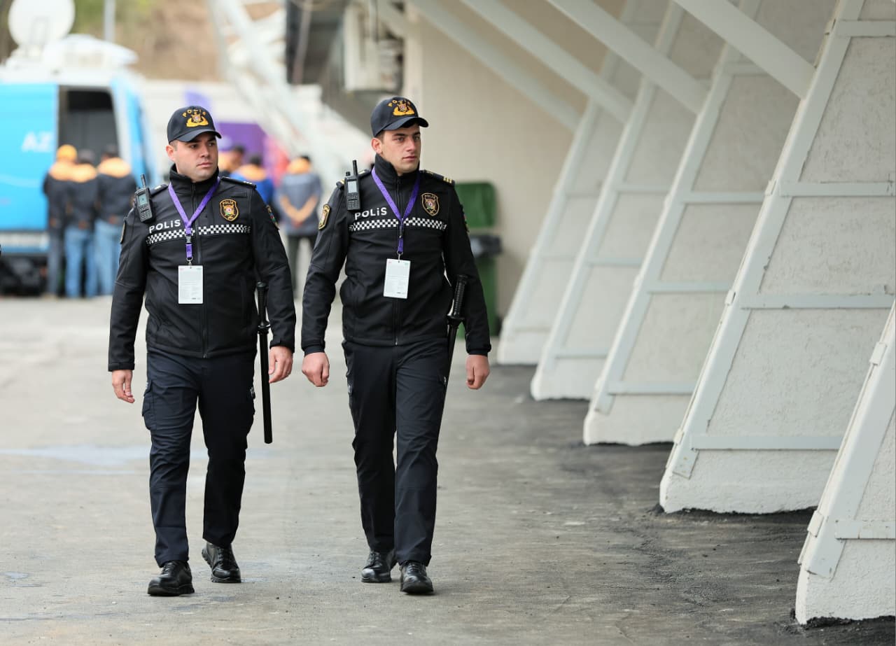 Xankəndidə polislər fasiləsiz xidməti davam etdirir - VİDEO