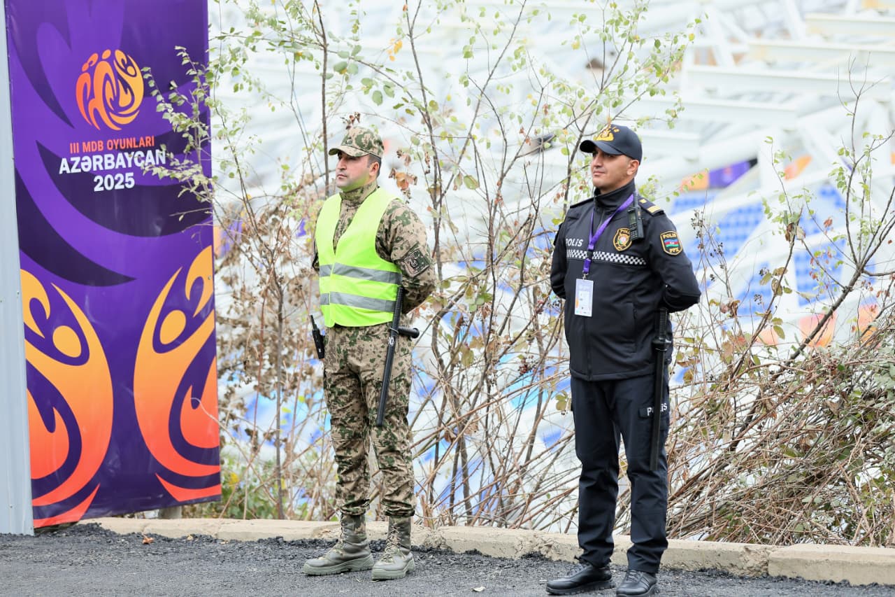 Xankəndidə polislər fasiləsiz xidməti davam etdirir - VİDEO