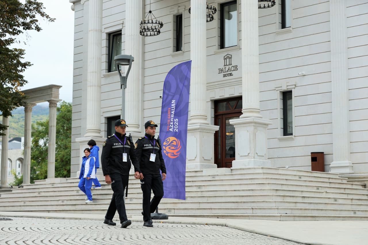 Xankəndidə polislər fasiləsiz xidməti davam etdirir - VİDEO