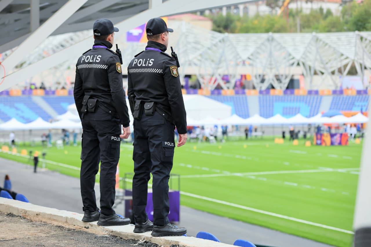 Xankəndidə polislər fasiləsiz xidməti davam etdirir - VİDEO