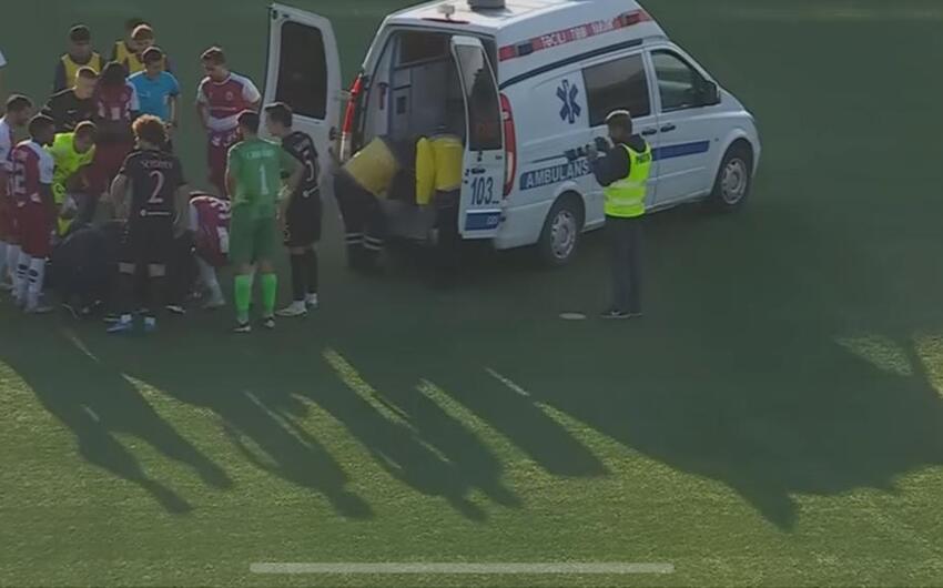 "Sabah"ın beli qırıldığı deyilən futbolçusunun durumu ilə bağlı açıqlama -