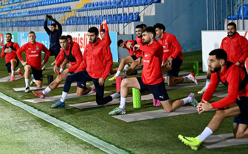 Azərbaycan millisi Fransa və İslandiya ilə oyunlar üçün təlim-məşq toplanışına başladı -