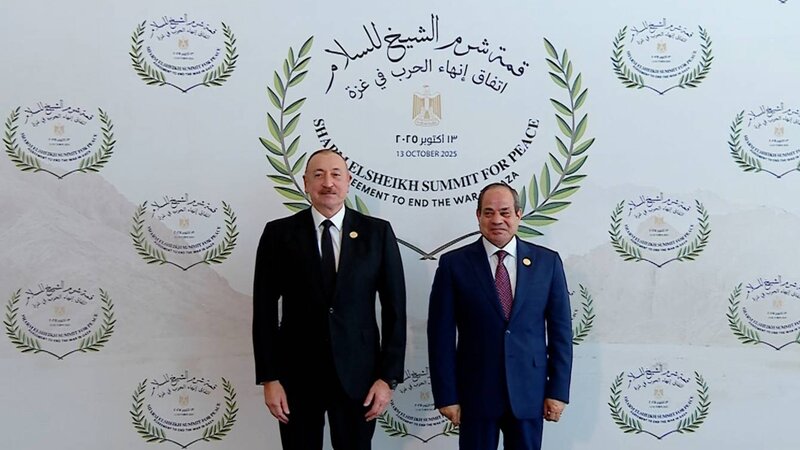 Prezident İlham Əliyev Yaxın Şərq Sülh Sammitində iştirak edir -
