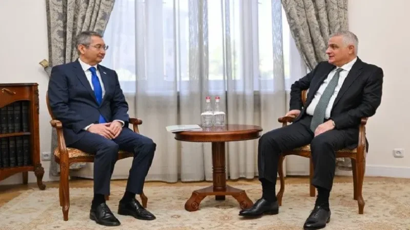 Qazaxıstan Ermənistanla əməkdaşlığın yeni istiqamətlərini müzakirə etdi